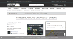 Desktop Screenshot of grenoble.fitnessboutique.fr