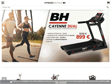 Tablet Screenshot of fitnessboutique.pt