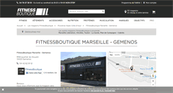Desktop Screenshot of marseille.fitnessboutique.fr