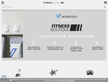 Tablet Screenshot of fitnessboutique.be