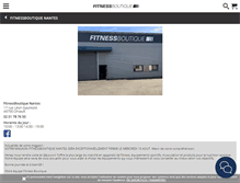 Tablet Screenshot of nantes.fitnessboutique.fr