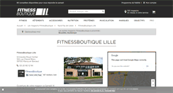 Desktop Screenshot of lille.fitnessboutique.fr