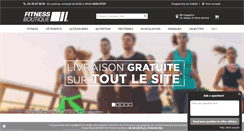 Desktop Screenshot of fitnessboutique.fr