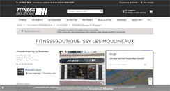 Desktop Screenshot of issy.fitnessboutique.fr
