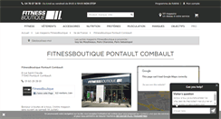 Desktop Screenshot of mag77.fitnessboutique.fr